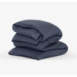 Buffy Linen Hemp Duvet Cover King/Cal King: 90" x 105" Shadow NWT $269 MSRP